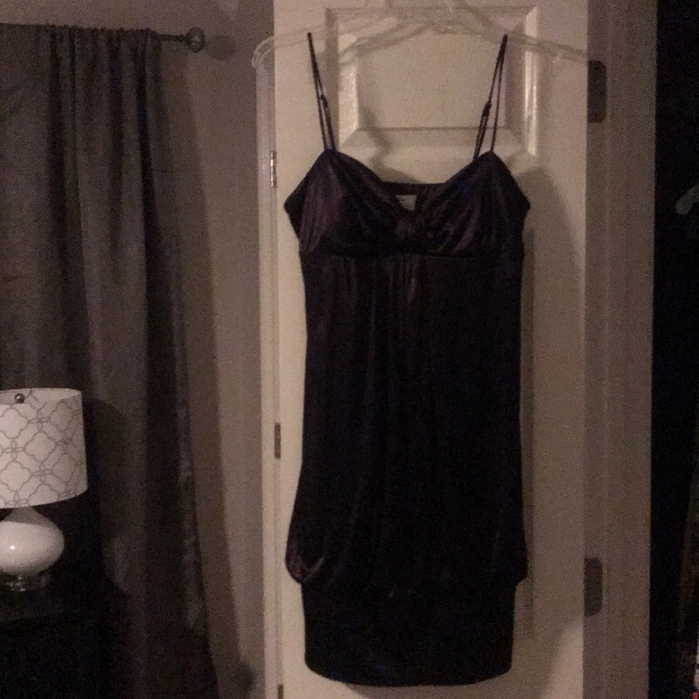 Purple party dress